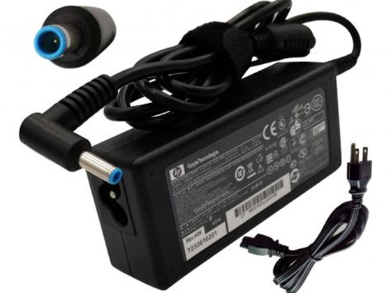 cargador hp punta azul